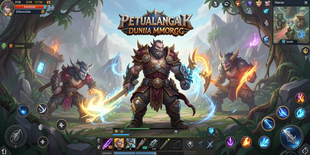 Screenshot 2739 menampilkan aksi seru dalam dunia MMORPG.