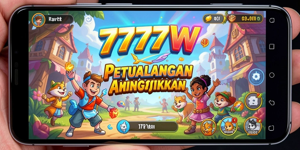 Screenshot dari gameplay seru 7777W yang penuh tantangan.