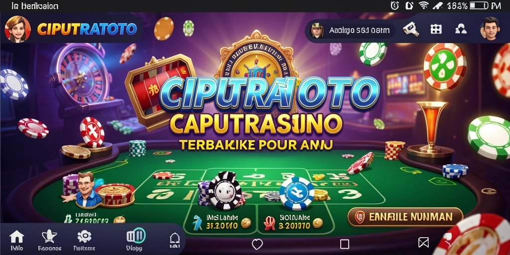 Tampilan utama <strong>CIPUTRATOTO</strong> menampilkan gameplay Kasino yang menarik dan interaktif.