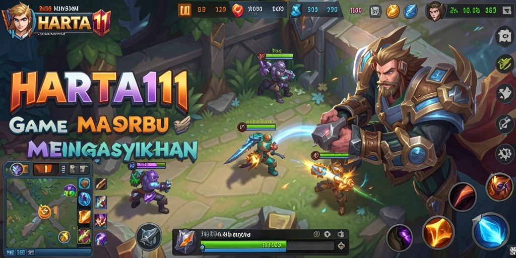 Gameplay seru di HARTA11 dengan strategi tim yang menegangkan.